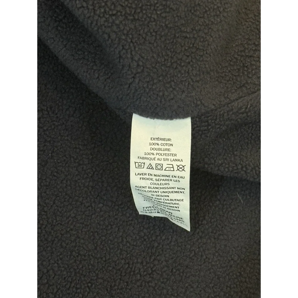 LL Bean Plaid Flannel Shacket Warm Fleece Lined Traditional Fit Mens Sz Medium M